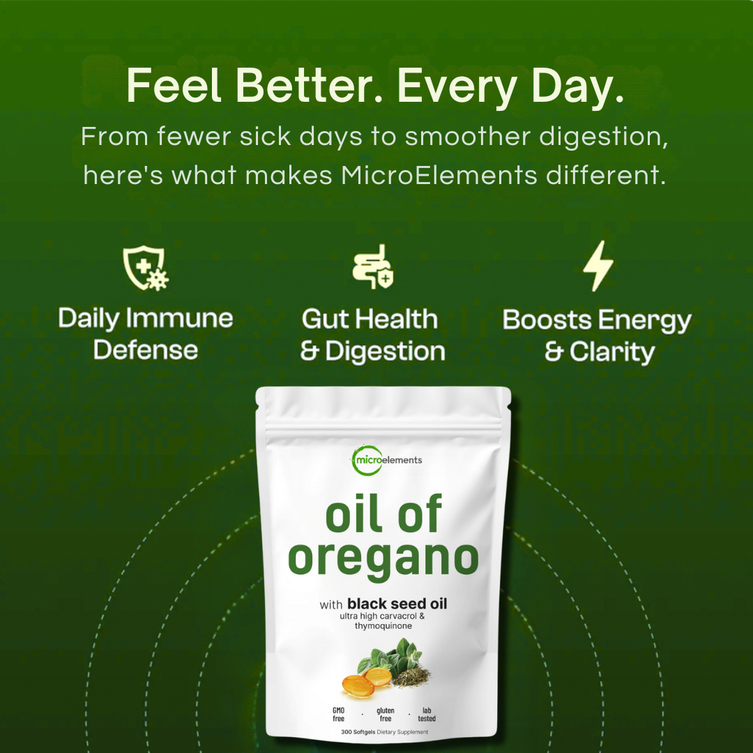 MicroElements - Oil of Oregano Soft Gels