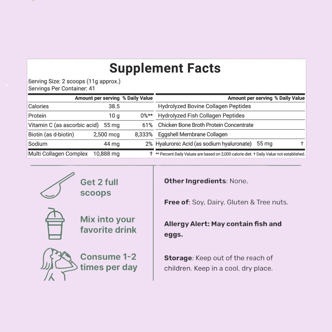 Multi Collagen Peptides Powder